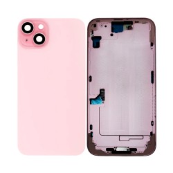 Tampa Traseira+Frame Apple iPhone 15 Plus Rosa